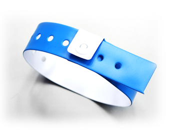 Picture of Customised L-Shaped Vinyl Wristbands