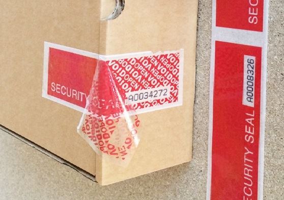 Numbered UniTape - Residue Security Tape. Universeal (UK) Ltd ...