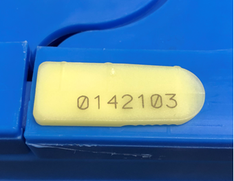 Picture of Plain & Numbered SK1 Plug Seals