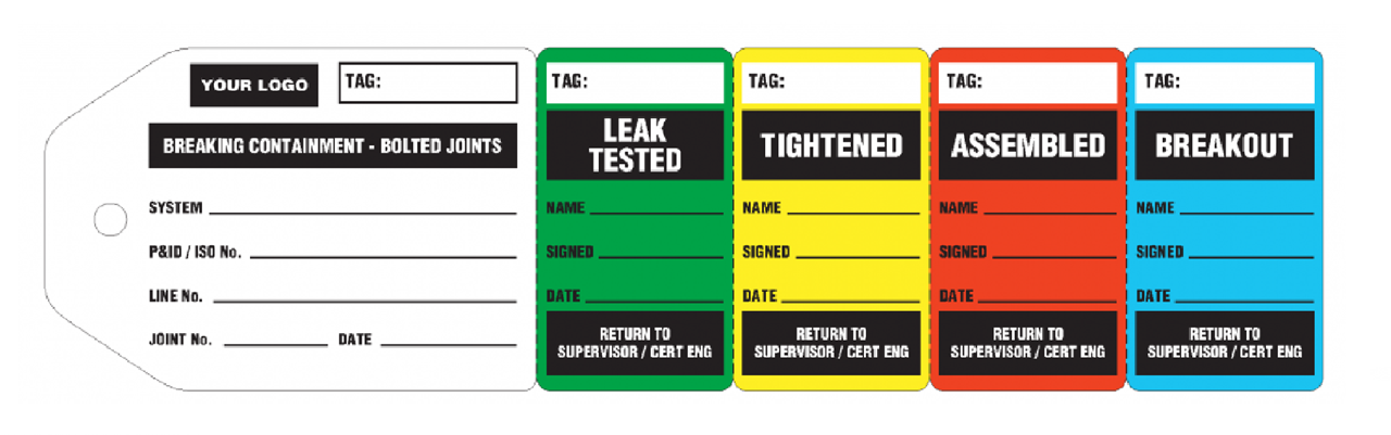 Picture of 500mic Multi-part InspectaTags