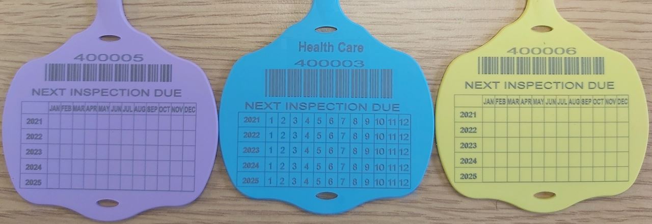 Picture of Rubberised InspectaTag - Periodic Inspection Tags