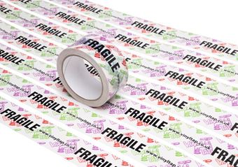 Picture of Custom-Printed PVC / Vinyl Packaging Tape