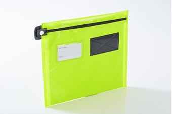 Picture of Flat Security Mail Pouch (Long-edge zip)