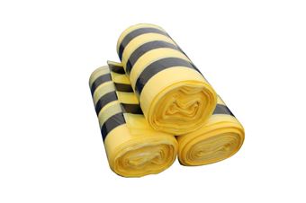 Picture of Tiger Stripe Clinical Waste Sacks