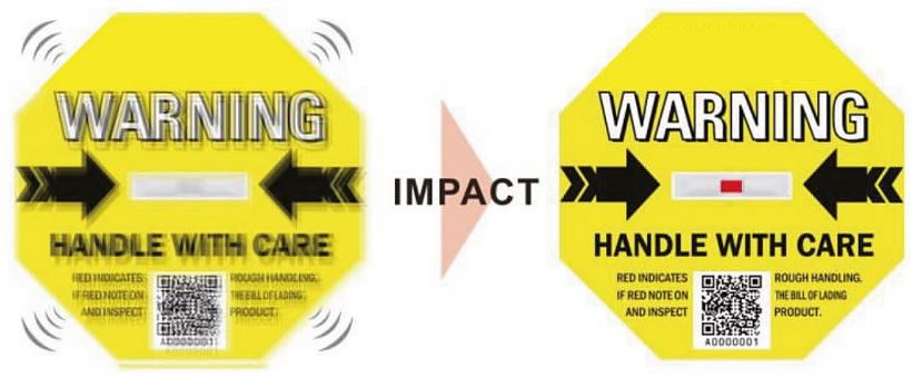 Picture of Shock Indicator Cargo Labels