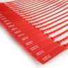 mat of cable tie with printed label