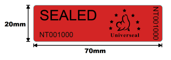 UniLabel TT Residue VOID Labels | Tamper-evident | Transfer | Universeal UK