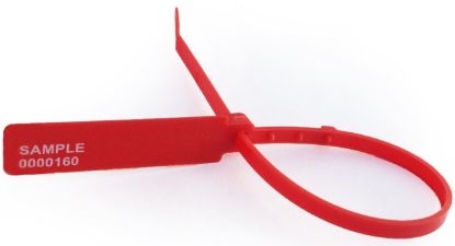 Versatile identification cable tie with label end