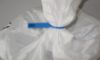 Cable tie with printed flag on waste bags