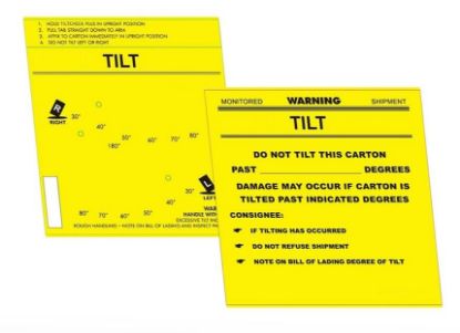 Picture of Tilt Indicator Cargo Labels (3-in-1)