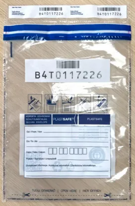 Picture of B4 / A4 Mail Security Bags (255x360mm)