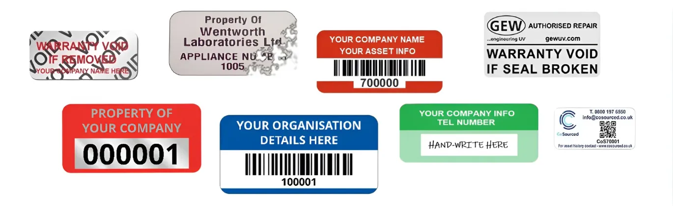 Picture for category Asset & Warranty Security Labels
