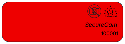 No Photo Camera labels