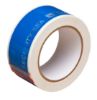Blue perforated security tape