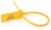 Trace waste Security seal - yellow with logo