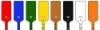 Tracewaste security seals in 8 colours