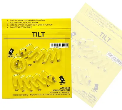 Tilt labels for Cargo