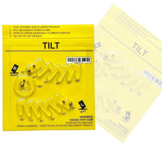 Tilt labels for Cargo