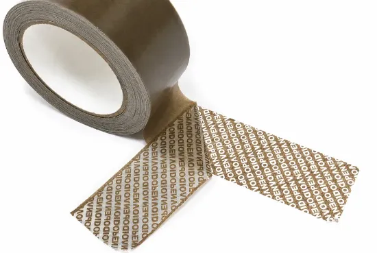 Paper void security tape