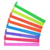 L shaped wristbands in wide range of colours