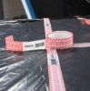 Pallet security tape, roll applied to on a pallet